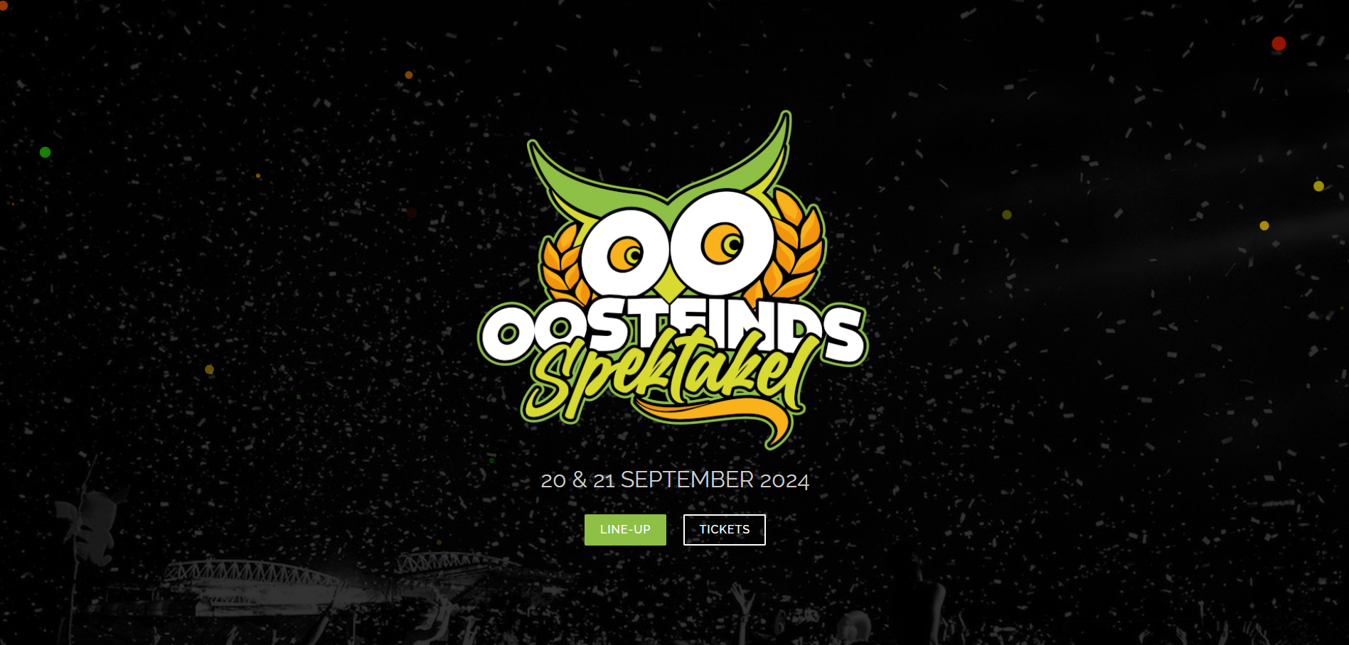 Oosteinds Spektakel - Website Ontwerp